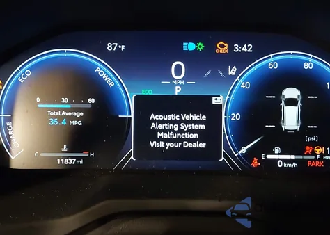 2025 Toyota Rav4 Hybrid Limited from USA, damaged, VIN JTMD6RFV3SD159369